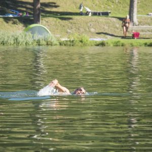 Bild vom Stausee in Forchtenstein (Schwimmer 01)