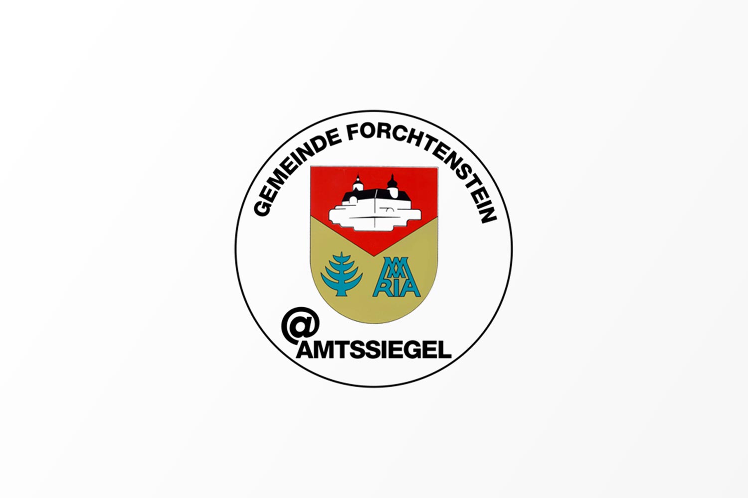 Eine Abbildung der Amtssignatur Forchtenstein