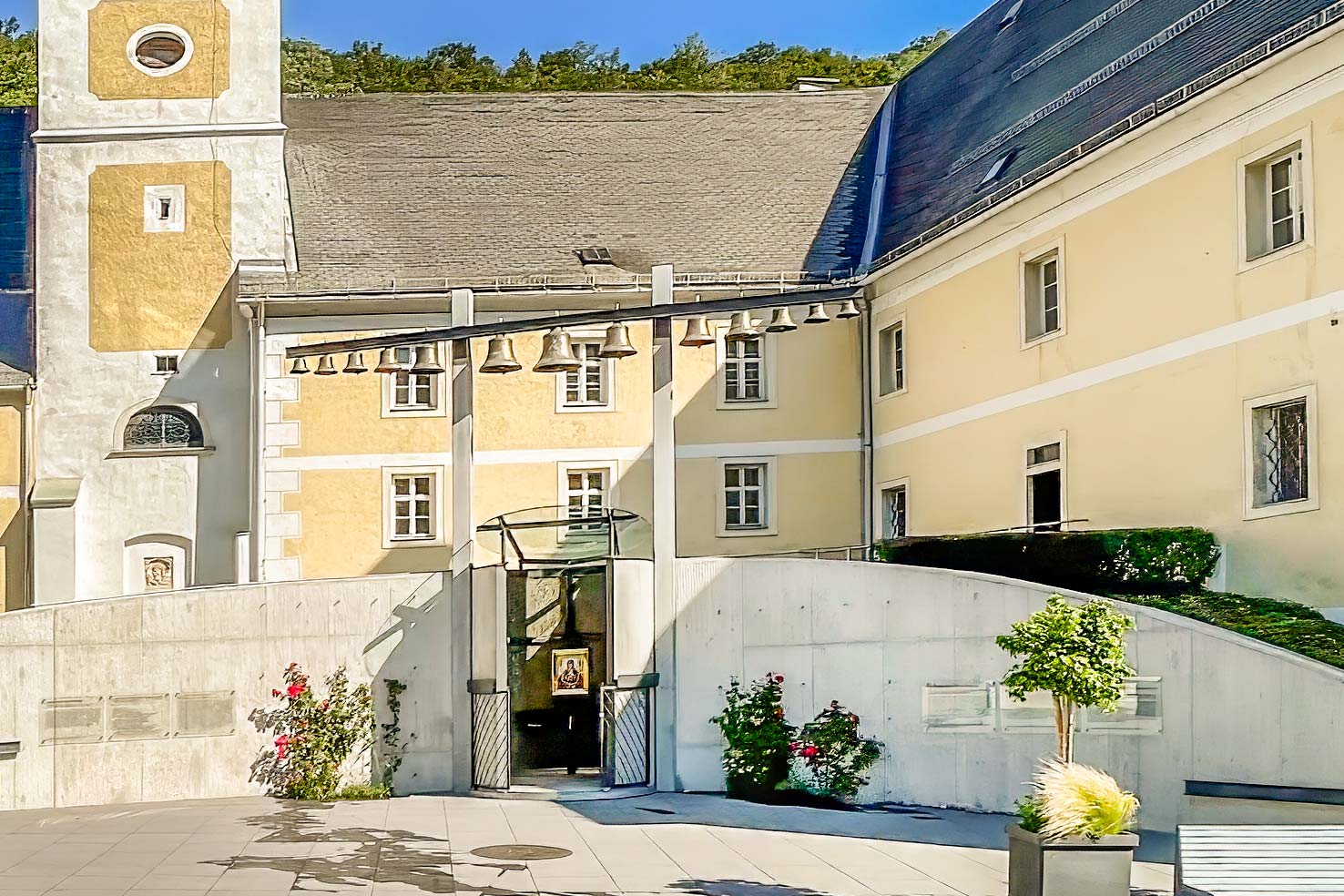 Foto: Das Glockenspiel in Forchtenstein