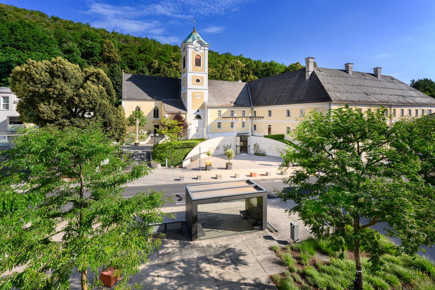 Die Maria Himmelfahrt-Kirche in Forchtenstein