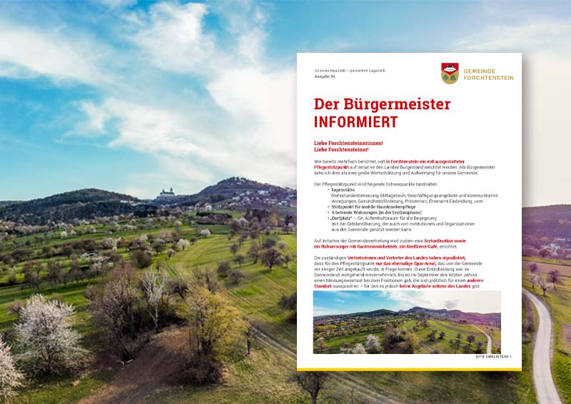 Platzhalter-Bgm-Informiert Der Bürgermeister informiert | Ausgabe Nr. 1 | März 2025