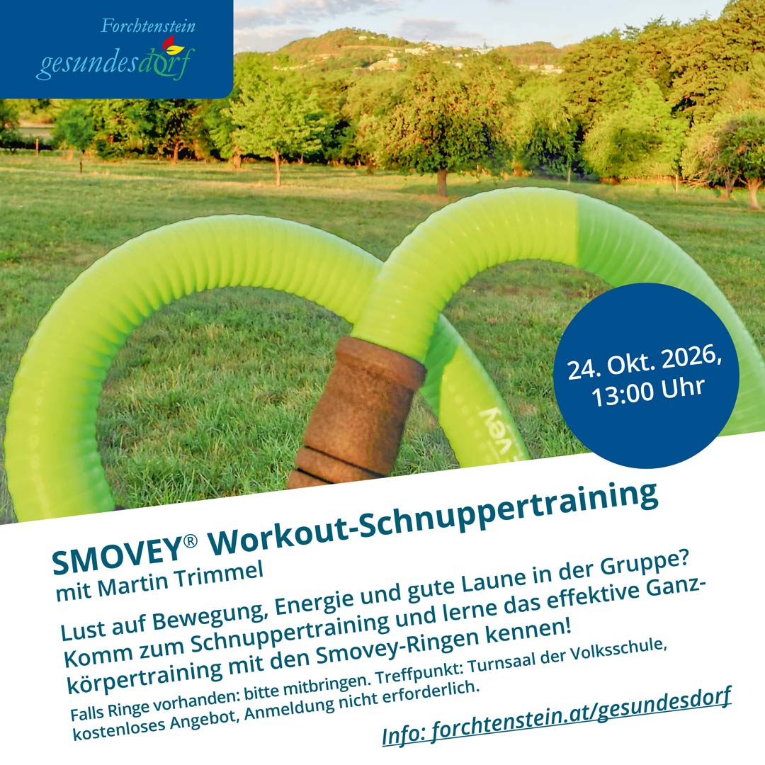 Smovey® Workout- Schnuppertraining
