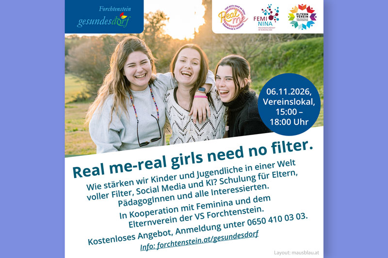 06.11.2026: Real me-real girls need no filter.